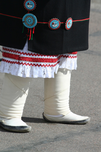 Feet of a Zuni Pottery Dancer