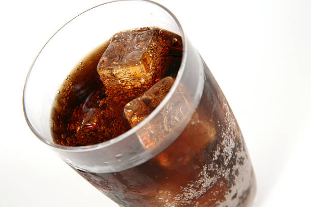 Glass of cola.