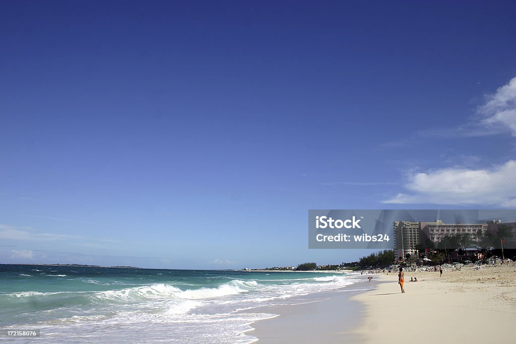 Piękna Plaża - Zbiór zdjęć royalty-free (Bahamy)