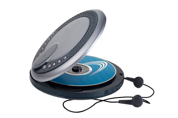 Diskman Portable CD-Player personal stereo stock pictures, royalty-free photos & images