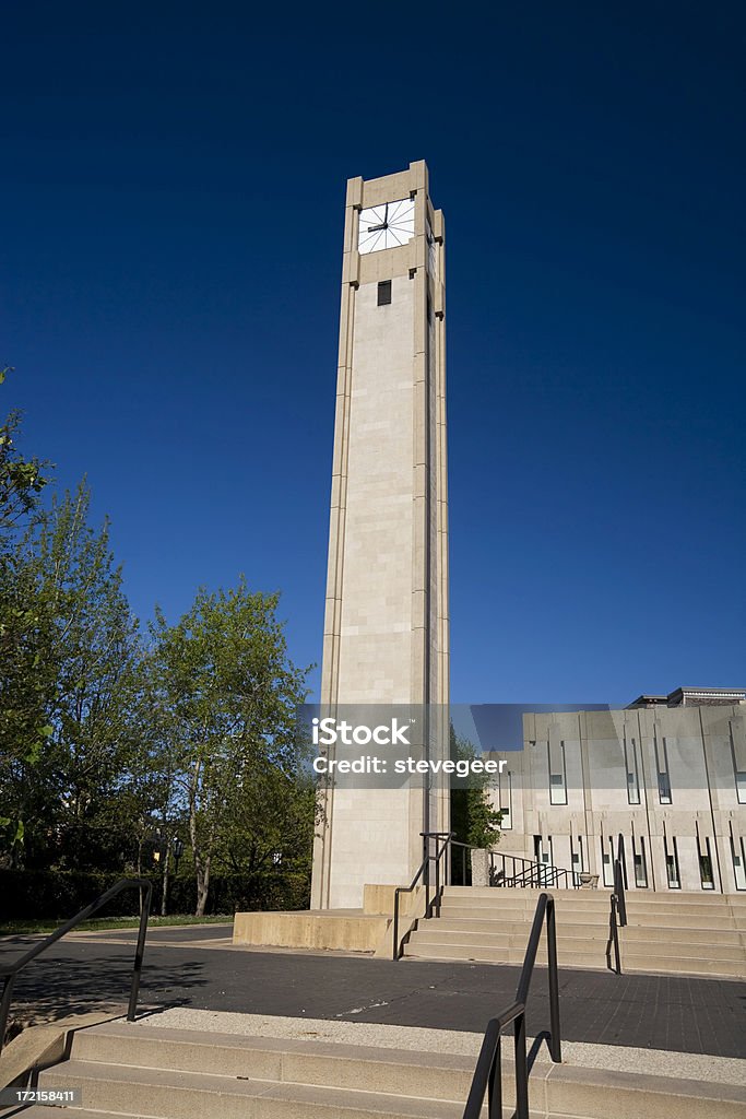 Torre dell'orologio, Northwestern University - Foto stock royalty-free di Northwestern University