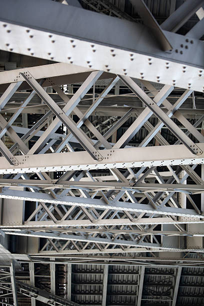 dźwigar siatki - girder sydney harbor bridge rivet metal zdjęcia i obrazy z banku zdjęć