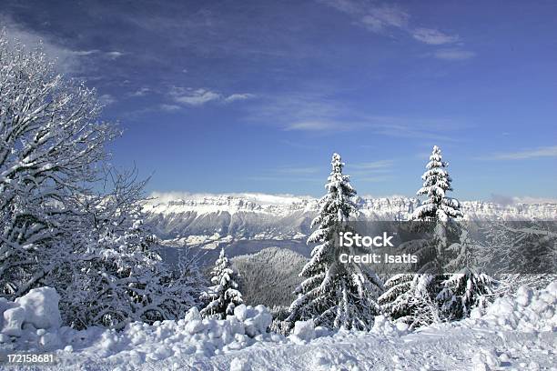 Paesaggio Montano - Fotografie stock e altre immagini di Alpi - Alpi, Ambientazione esterna, Blu