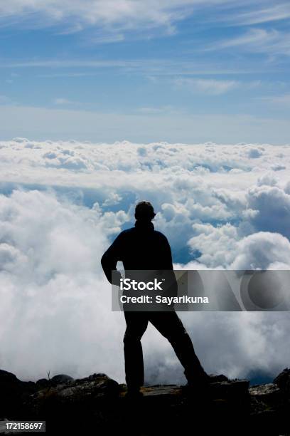 Climber On The Edge Stock Photo - Download Image Now - Adult, Adults Only, Andes