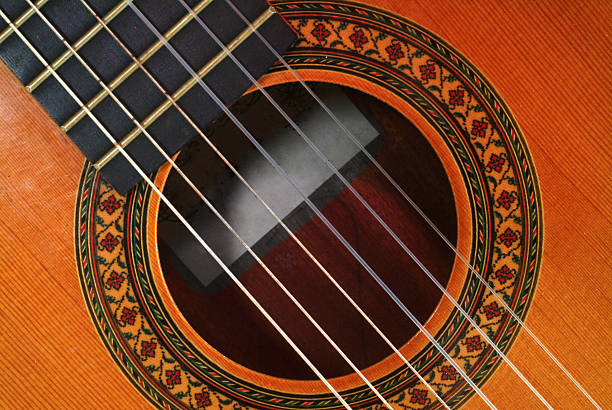 istock Detail of classic guitar 172158982