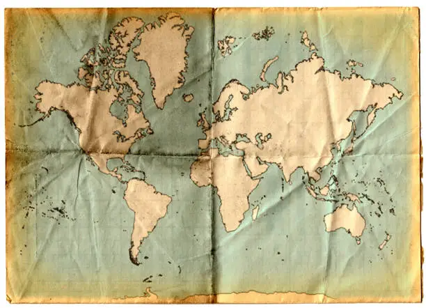 Photo of Vintage map