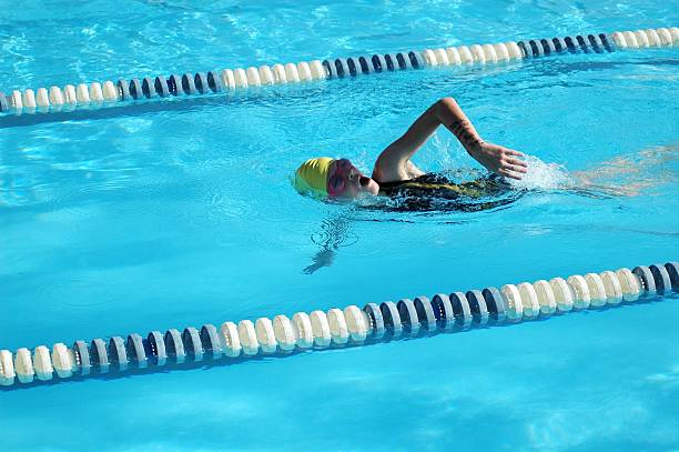istock Young Female Freestyle Swimmer 172159146