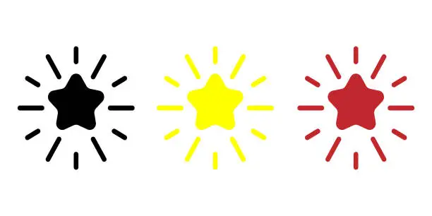 Vector illustration of Star icon