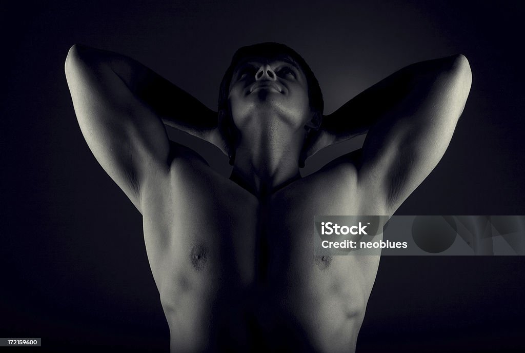 Desnudos torso de hombre - Foto de stock de Abdomen libre de derechos