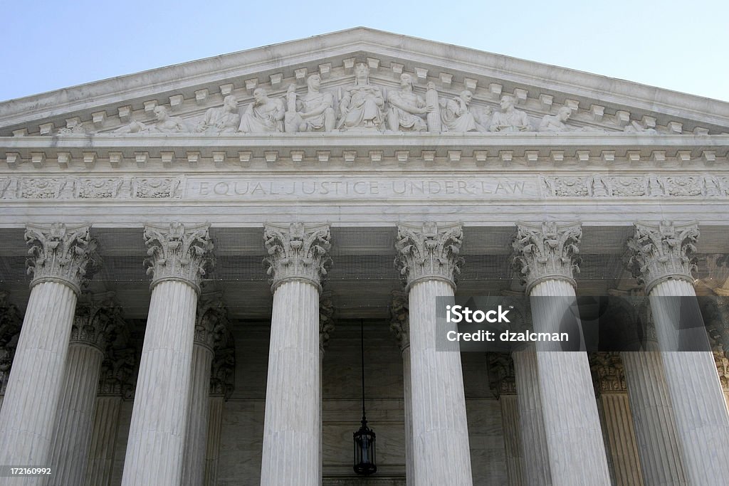 EUA.  Supremo tribunal - Foto de stock de Arquitetura royalty-free
