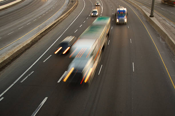 istock Blurred traffic on highway 401 in Toronto 172161185