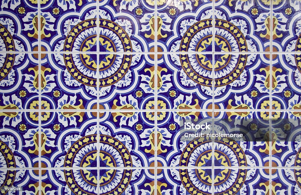 Azulejos espanhol - Foto de stock de Azulejo royalty-free