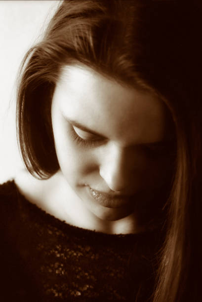 istock Female Portrait In Sepia 172161268