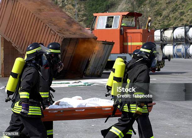 Feuerwehrleute Squad Iii Stockfoto und mehr Bilder von Daunenweste - Daunenweste, Notfallschild, Unfall und Katastrophe