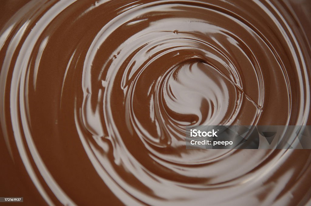 Tourbillon de chocolat - Photo de Chocolat libre de droits