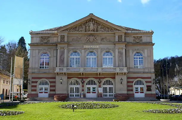 "Theatre in Baden-Baden, Germany"