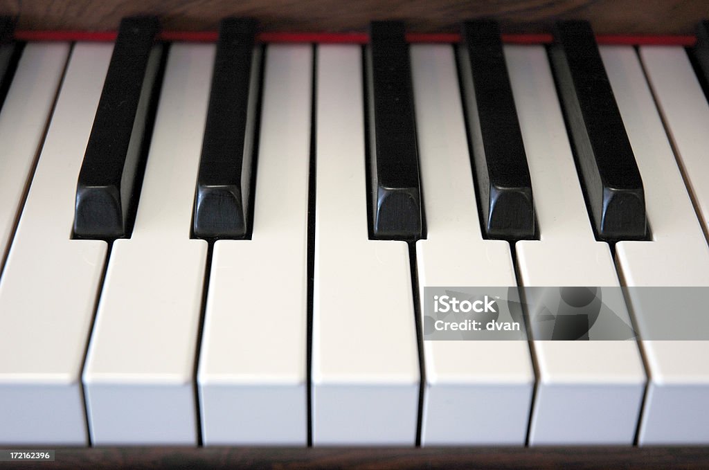 Teclas del Piano - Foto de stock de Arte cultura y espectáculos libre de derechos