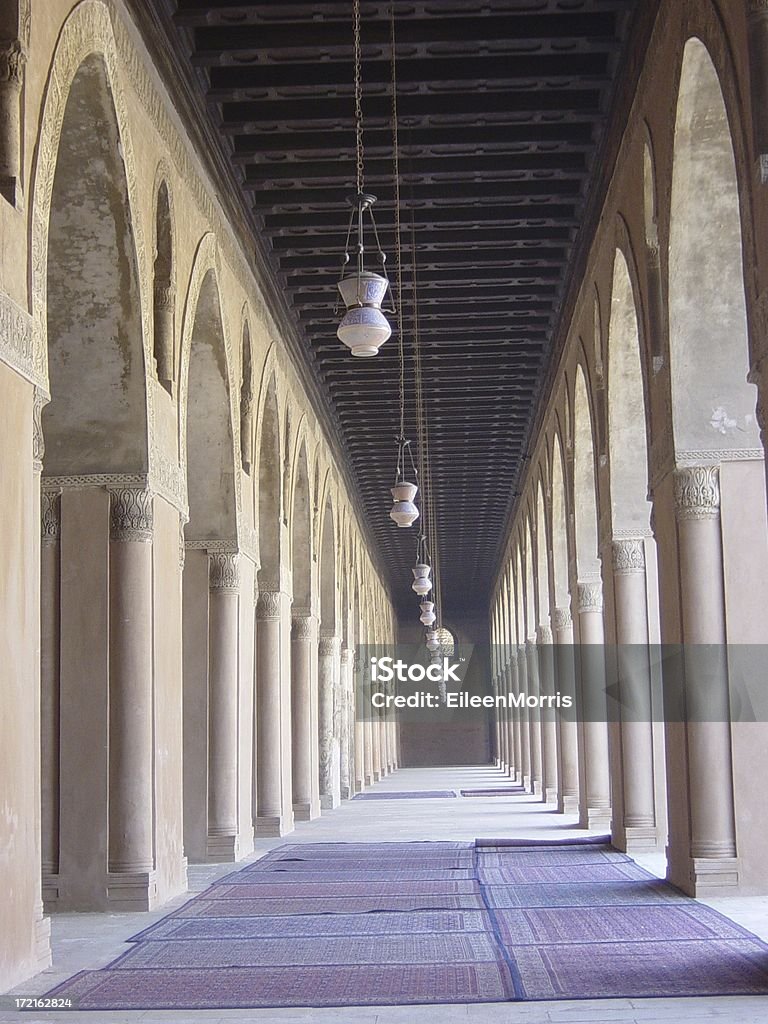 À l'intérieur de la mosquée - Photo de Antique libre de droits