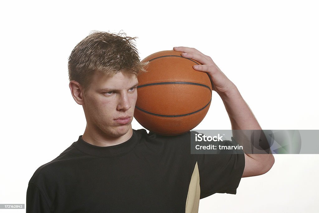 Jogador de basquetebol - Royalty-free Adolescente Foto de stock