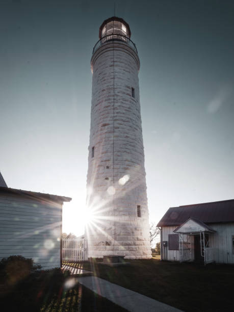 istock Lighthouse on the Shore of Lake Huron 1721628706