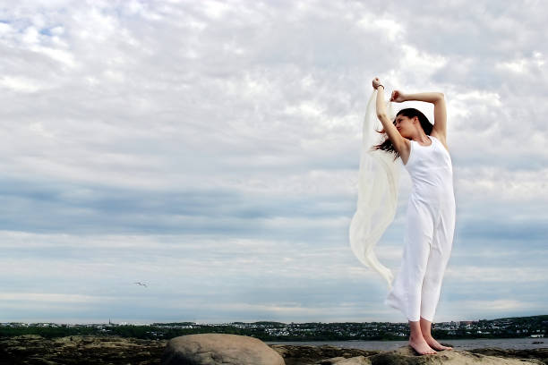 istock Woman in white 172162888