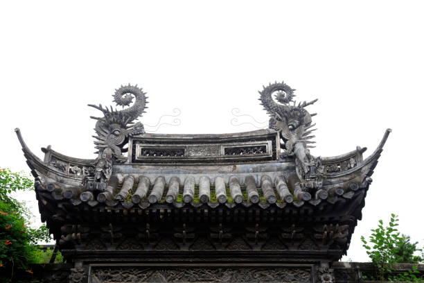 Shanghai, China - May 31, 2018: China classical architecture in Yu Garden, Shanghai, China