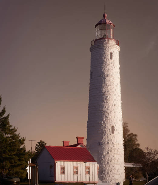 istock Lighthouse on the Shore of Lake Huron 1721630348