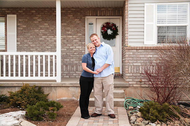 Young Couple at Home