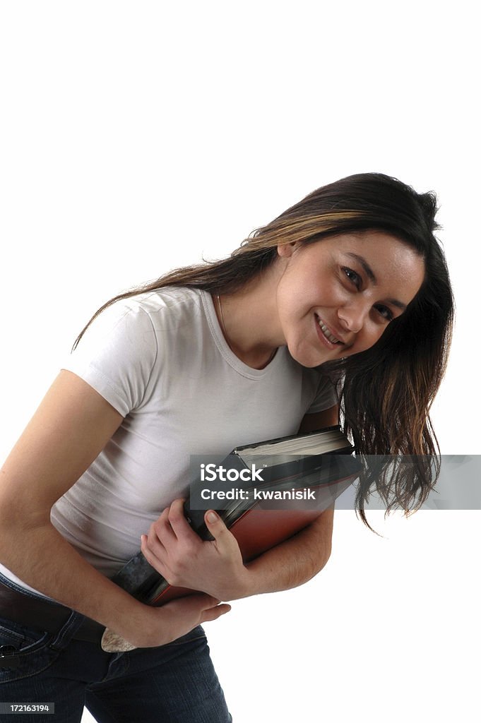 Giovane ragazza studenti - Foto stock royalty-free di Adolescente