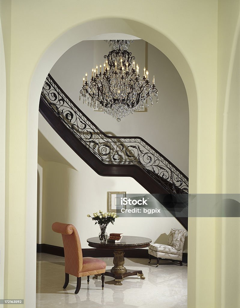 Elagant casa, Interior - Foto de stock de Elegância royalty-free