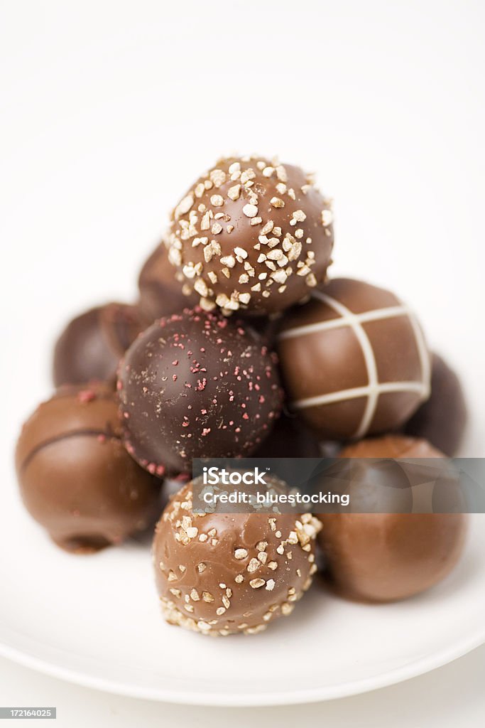 Trufas de Chocolate - Foto de stock de Trufa de chocolate libre de derechos