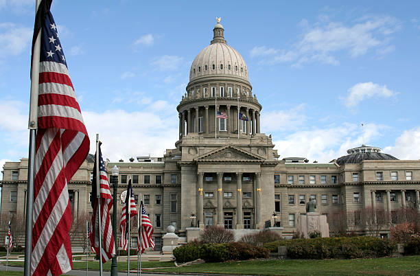 idaho state capitol budynków - idaho state capitol zdjęcia i obrazy z banku zdjęć