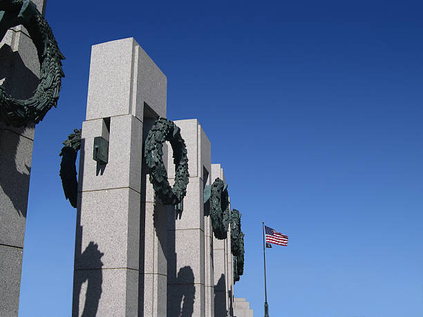 istock National WWII Memorial pillars 2 172164474