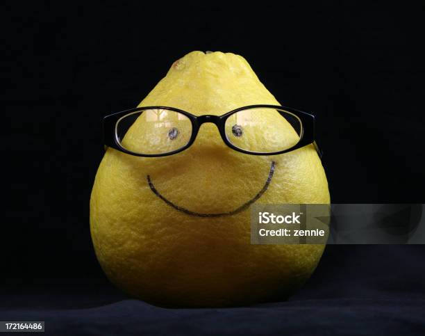 Rosto Feliz E De Pomelo - Fotografias de stock e mais imagens de Amarelo - Amarelo, Citrino, Comida