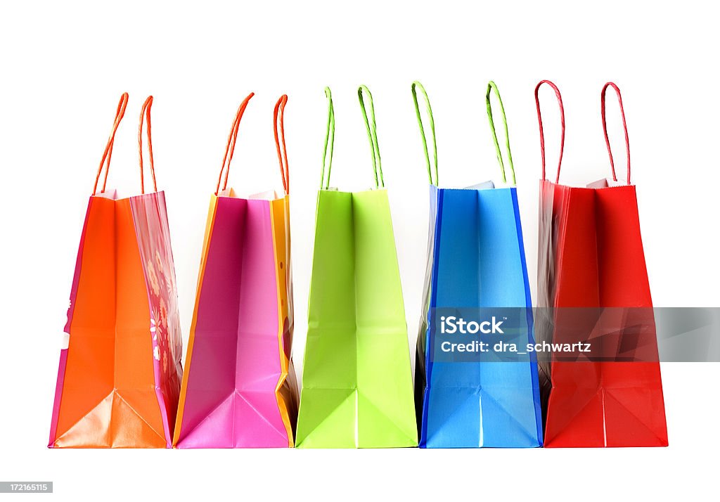 Shopping bags  Color Image Stock Photo