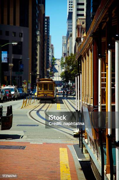 カリフォルニアストリート - アスファルトのストックフォトや画像を多数ご用意 - アスファルト, カリフォルニア州, ケーブル線