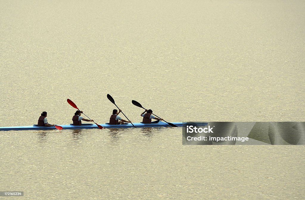 Equipo en kayak - Foto de stock de Trabajo en equipo libre de derechos