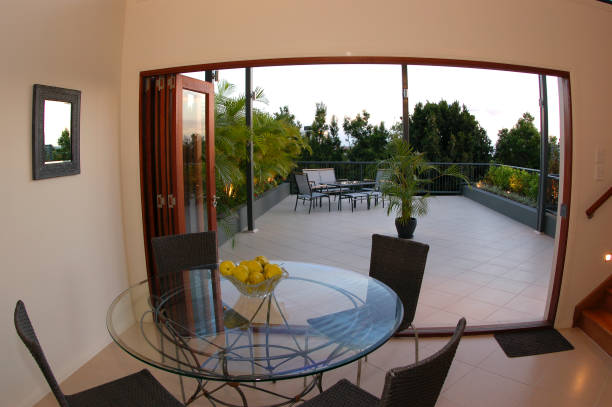 istock Modern Living With Tiled Patio 172165275