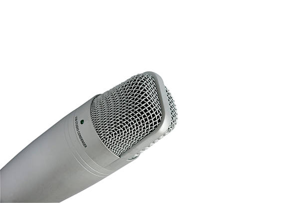 Studio Microphone stock photo