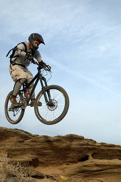 istock Mountain Bike Jump 172165518