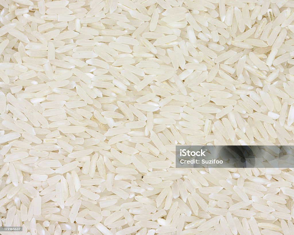 Arroz blanco - Foto de stock de Arroz de grano largo libre de derechos