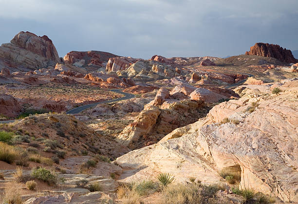 istock Valley of fire Road 172165744