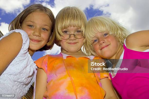 Three Girls Stock Photo - Download Image Now - Child, Three Sisters Oregon, Adult