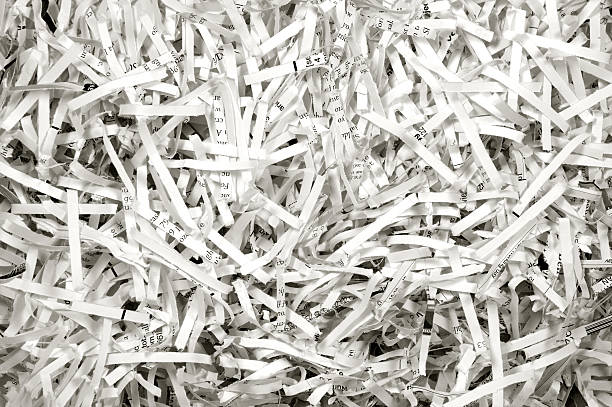 Shredded paper background Cross-cut shredded paper shredded photos stock pictures, royalty-free photos & images