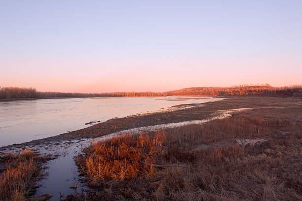 Platte River stock photo