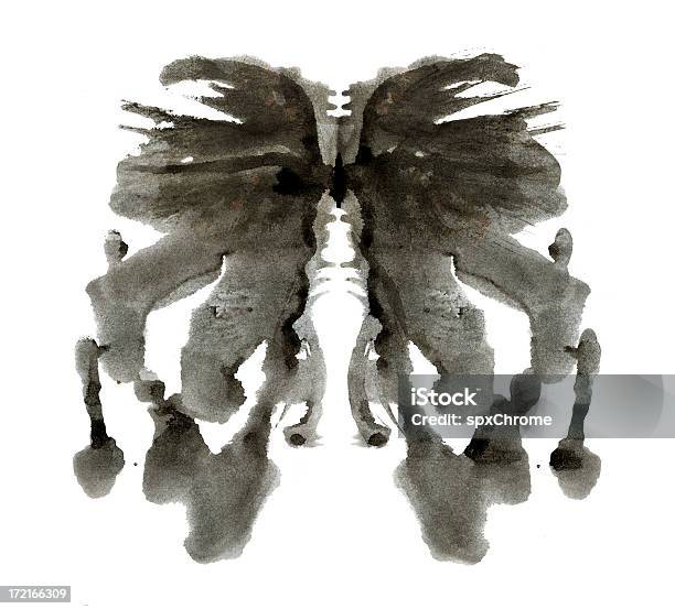 Manchas De Tinta Foto de stock y más banco de imágenes de Test de Rorschach - Test de Rorschach, Tinta, Gota - Forma