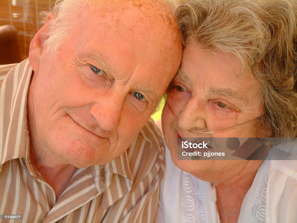 高齢者夫婦 - 2人のロイヤリティフリーストックフォト