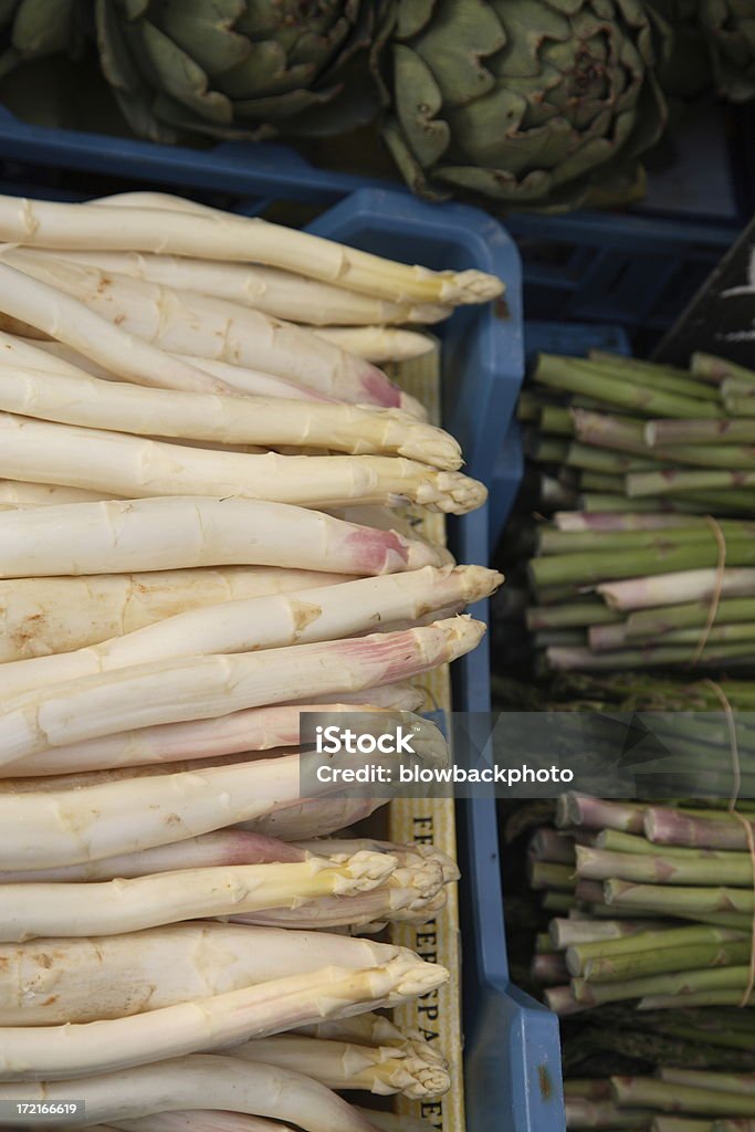 Gastronomia: Asparago bianco - Foto stock royalty-free di Abbondanza