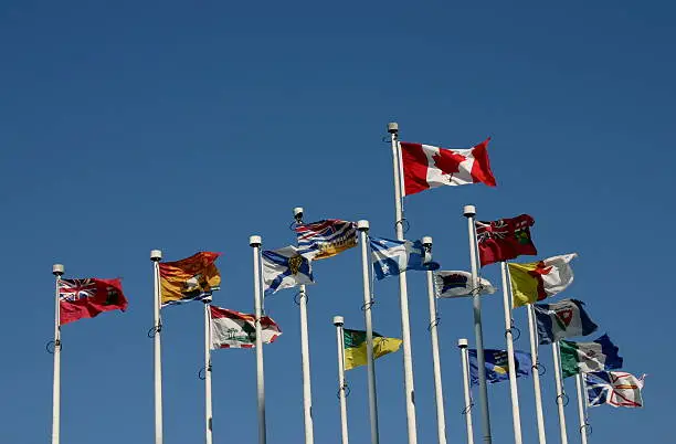 Photo of Flags: Provinces Of Canada