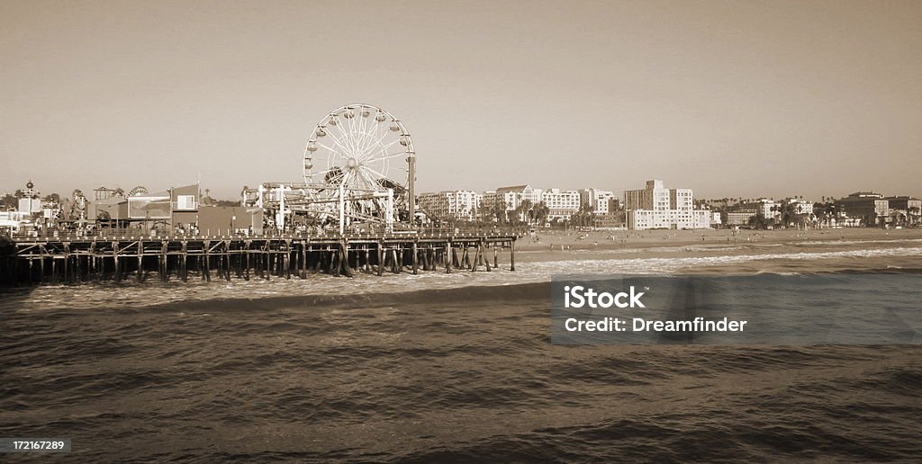 Pier - Foto de stock de Pier de Santa Mônica royalty-free